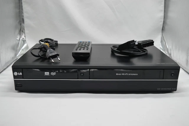 Magnétoscope LG C900 VHS 6 Têtes Hi-Fi – Fonctionnel, Télécommande Incluse