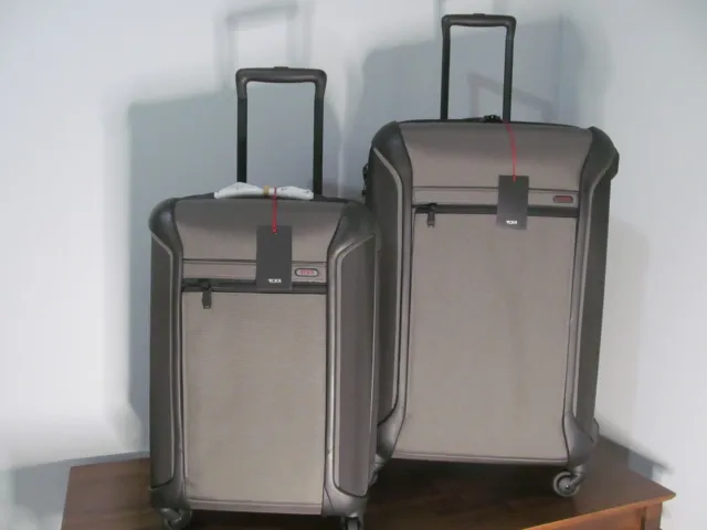 TUMI Luggage Set, Gray International 22" Carry On & 28" Check In Spinners, NWT