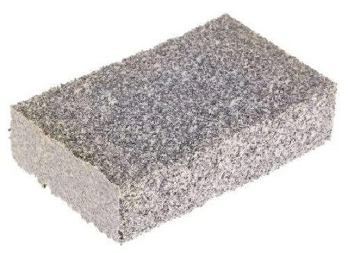 RS Pro EXTRA COARSE SANDING BLOCK 80x50x20mm 36-Grit Aluminium Oxide GREY
