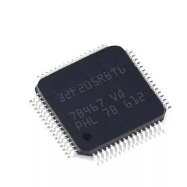 1PCS STM32F205RBT6 LQFP64 32F205RBT6 STM32F205 RBT6 Microcontroller