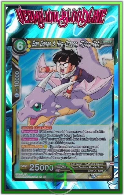 Son Gohan & Hire-Dragon, Flying High - BT11-095 UC FOIL- RE - 2nd ED - EN - NM/M