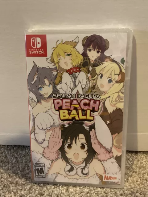 Senran Kagura Peach Ball - Nintendo Switch - Brand New / Sealed