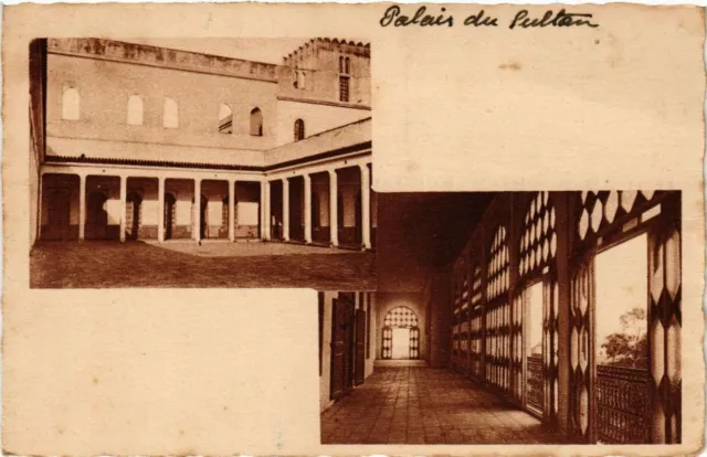 CPA AK MOROCCO TANGER Palais du Sultan Liceo Collegie Italiano TANGIER (281006)