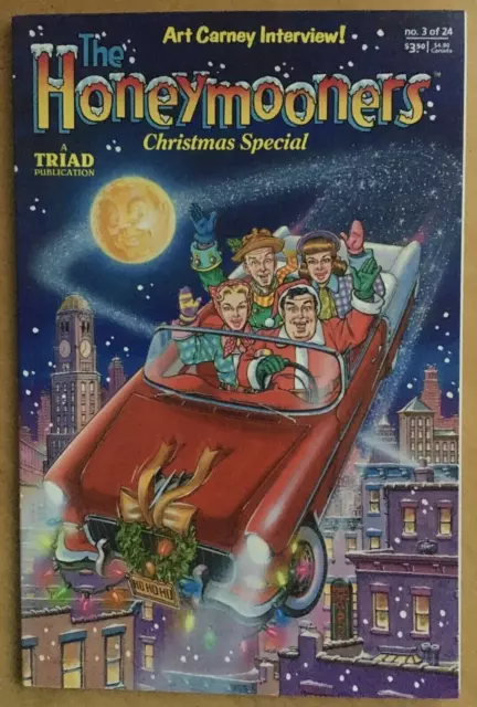 The Honeymooners Christmas Special #3 Triad Publications Comic Book.mint