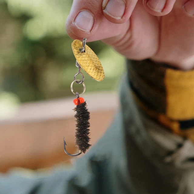 Crochet de pêche à la mouche vintage : cadeau pêcheur de