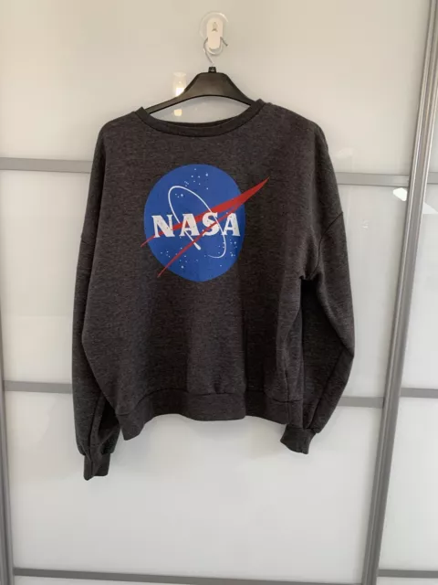 Ladies NASA Grey Sweatshirt Size XL 18/20