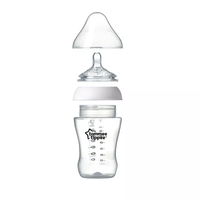 6 x Tommee Tippee Baby Bottles 150ml/5oz  260ml/9oz  230ml/12oz ULTRA 3