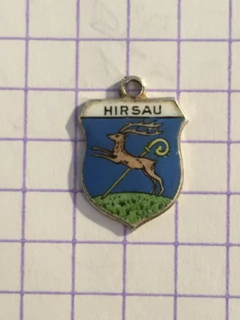 Wappen für Bettelarmband - Hirsau - Silber - 800 -  ( 28 - 22 )