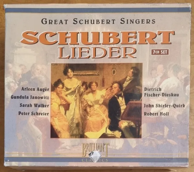 VV.AA. Schubert Lieder - [7CD Near Mint]{Custodie VG}