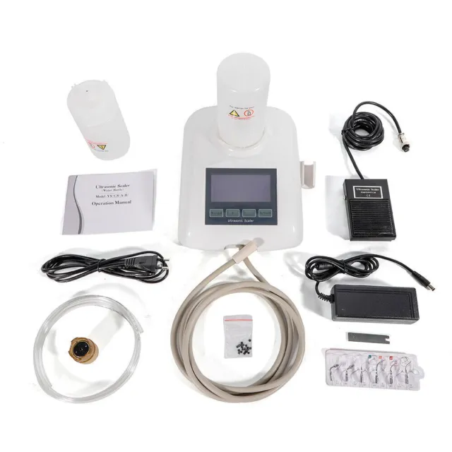 Dental UltrasuoniLCD Ultrasonic Piezo Scaler fit EMS Manipolo Tips USATA！