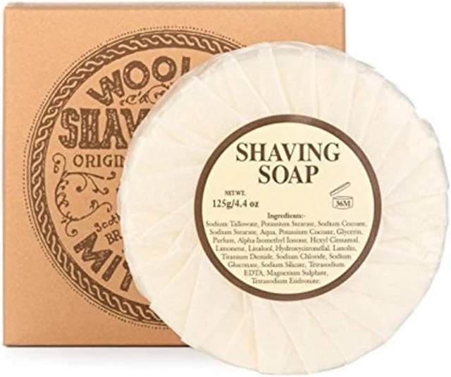 Mitchells ricarica sapone da barba grasso lana 125 g