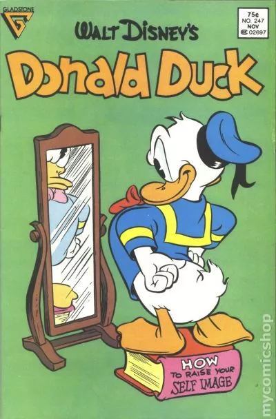 Donald Duck #247 VF+ 8.5 1986 Stock Image