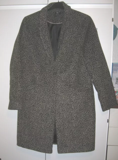 F&f leopard deals print coat
