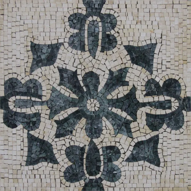 Handmade Art Tile Stone Natural Mural Marble Mosaic