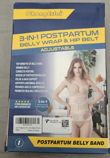  ChongErfei 3 in 1 Postpartum Belly Wrap - Recovery