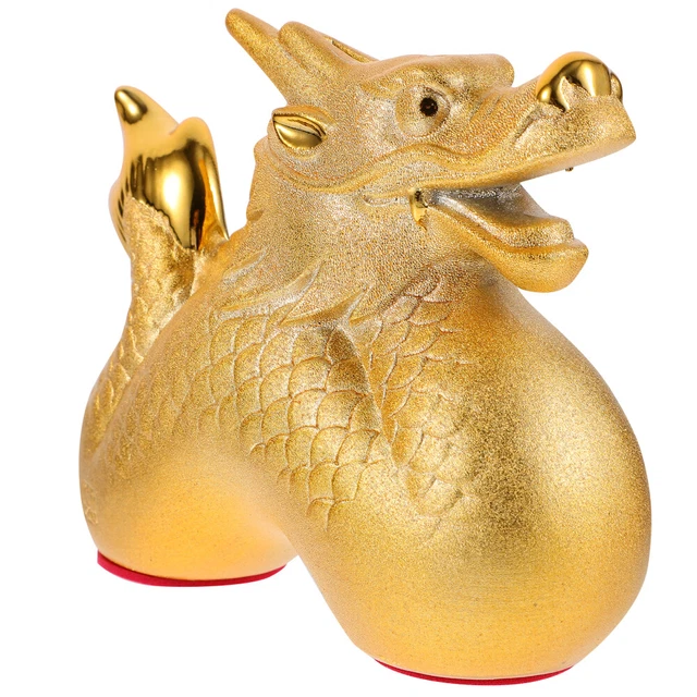 Tirelire En Céramique Dragon - Figurine Sculpture Pour Enfants, Décoration Chambre