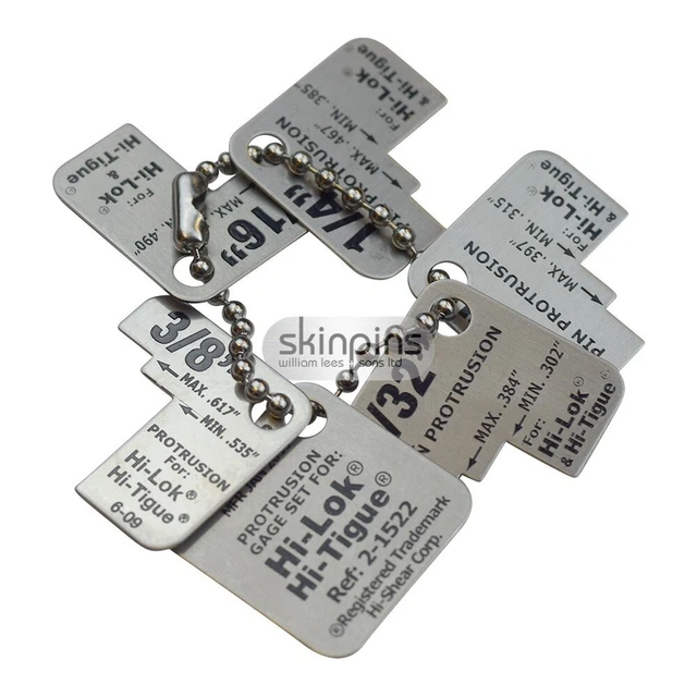 10 Piece Cleco Pins Set – 1/8 Inch For Sheet Metal, Aviation & Mechanical Work – Heavy Duty Fasteners