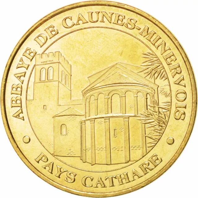 [#94182] France, Token, Tourist Token, 11/ Abbaye de Caunes-Minervois, 2008, Mon