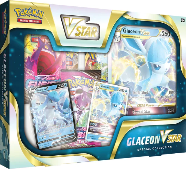 Pokemon TCG Glaceon VSTAR Sammelbox