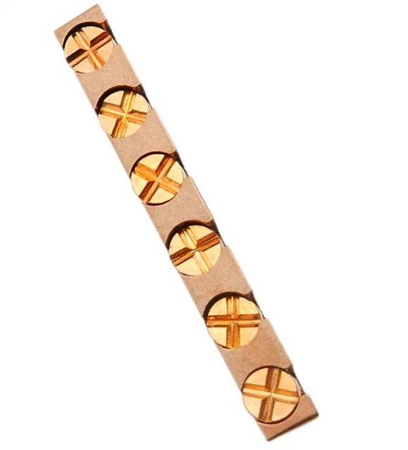 Écrou En Laiton Pré-rainuré Pour Basse 4 Cordes – Dimensions 42 X 6 Mm, Tonalité Améliorée
