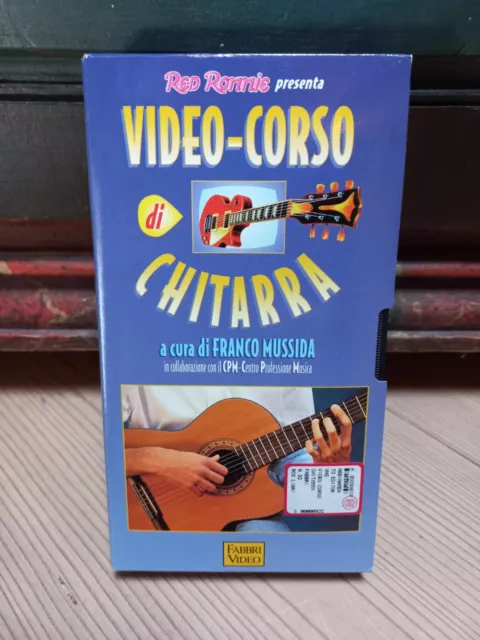 Video corso di chitarra Franco Mussida (con musicassette e fascicoli)