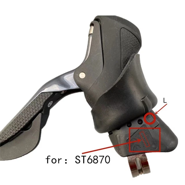 Carene Aerox Copri Leva Freno In Gomma Dia-Compe 202/204 - Per Bici Da Corsa Vintage, Non Aero Ricambio Per Bici Vintage - Foto 5