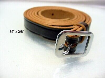 Vtg Camera Leather Strap Extension | Genérico | | de 35" x 3/8" LN- | $ 9.55 | #1a |