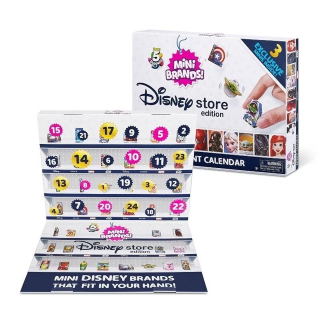 5 SURPRISE MINI Brands! 2022 Disney Store Edition Advent Calendar £60.