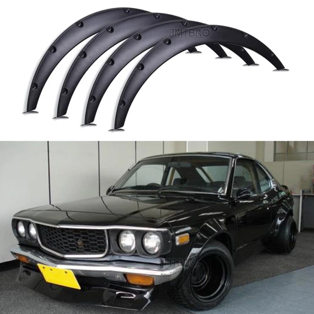 4X FENDER FLARES Extra Wide Body Kit Car Wheel Arches For Mazda RX-8 RX ...