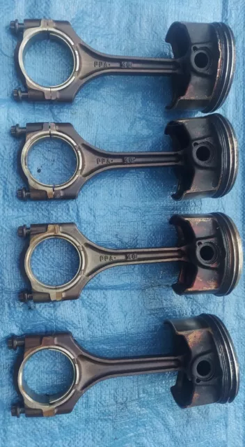 Honda K24A4 Pistons And Rods Oem Accord Element Crv K24 Vtec