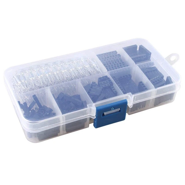 Kit Connettore Intestazione Pin Ponticello Filo Dupont 310PZ XH-2.54 D7G8