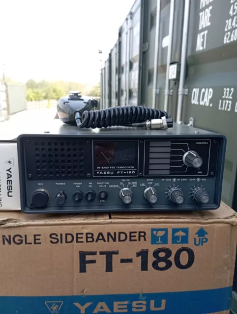 Yaesu FT-180, Commercial HF Transceiver. Possibly NOS.