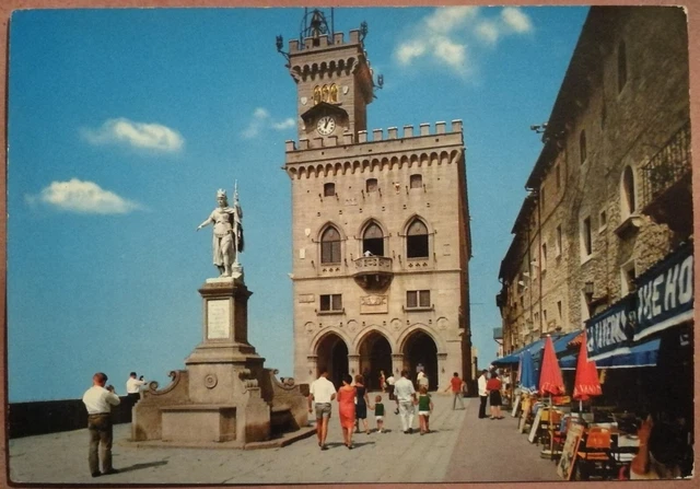 Repubblica Di S. San Marino - Palazzo Del Governo - Animata