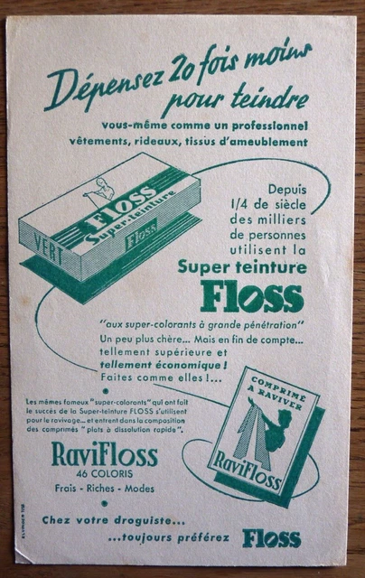 Buvard - Floss Super Teinture -