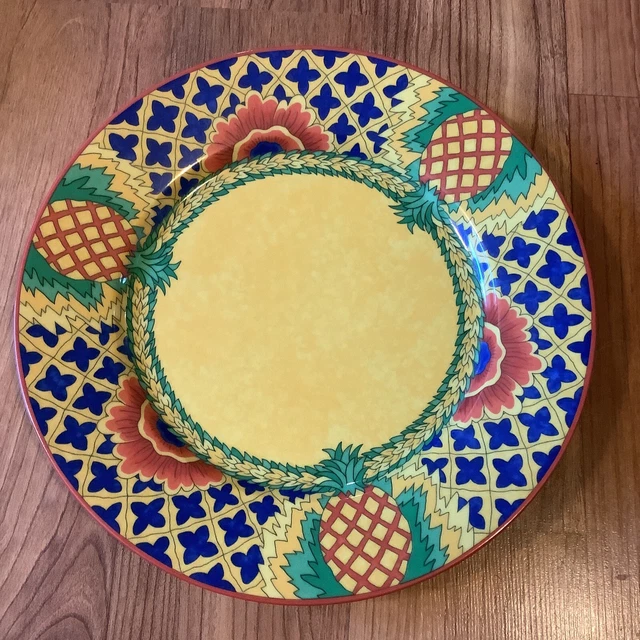 Laure Japy 10" Dinner Plate Grenade Pattern Limoge France Laure Japy 10" Dinner Plate Grenade Pattern Limoge France