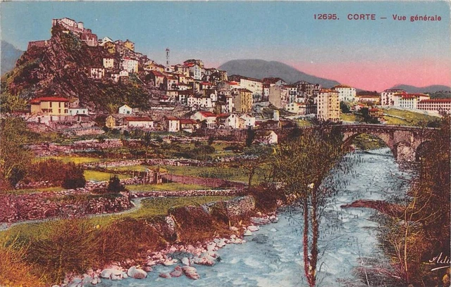 Corte - France - Corse - Corte - Vue générale - 493