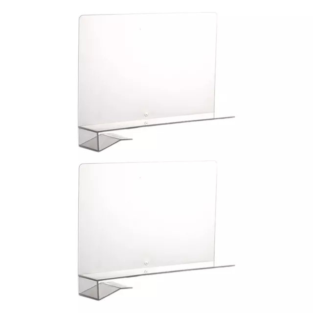 2 Pcs Bücherregalteiler Schubladen-Organizer Schrank Teilung Splitter