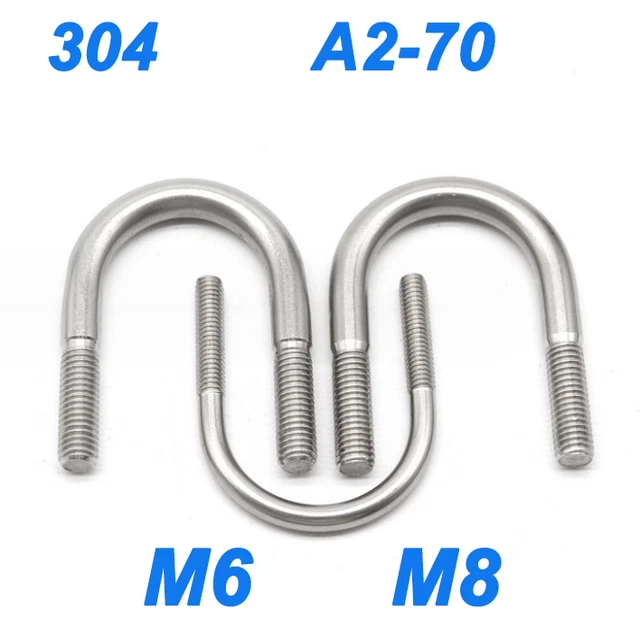 thumbnail interactive-video image 1 of Prime-Line 10-Pack Round U-Bolts, 5/16"-18 X 2-1/2" X 5-3/16", Fits 2" Pipe - Zinc Plated Steel 1 of 9
