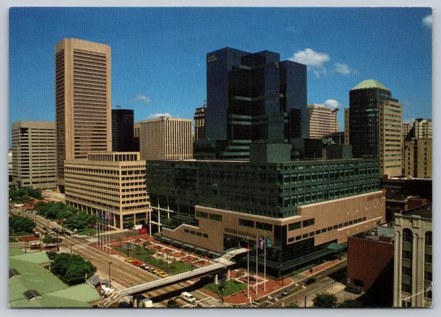 The Gallery Baltimore MD Postcard, Stouffer Hotel, Legg Mason Tower