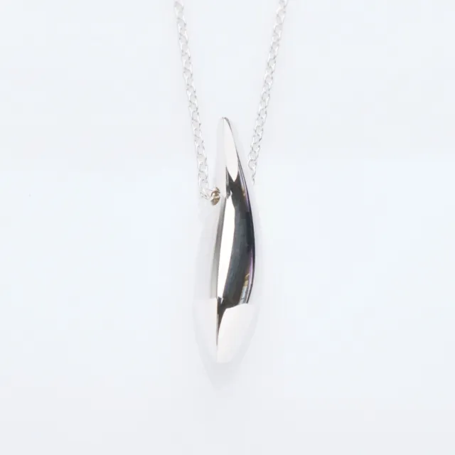 TIFFANY&CO. Frank Gehry Fish Necklace Sterling Silver 925 Ladies Accessories