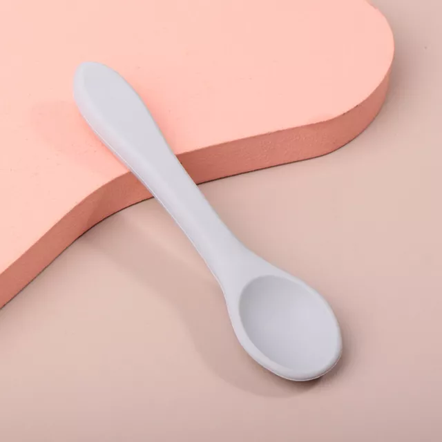 1Pc Silicone Spoon Sauce Spoon Mixing Spoon Salad Spoon Baby Food Turner s 2