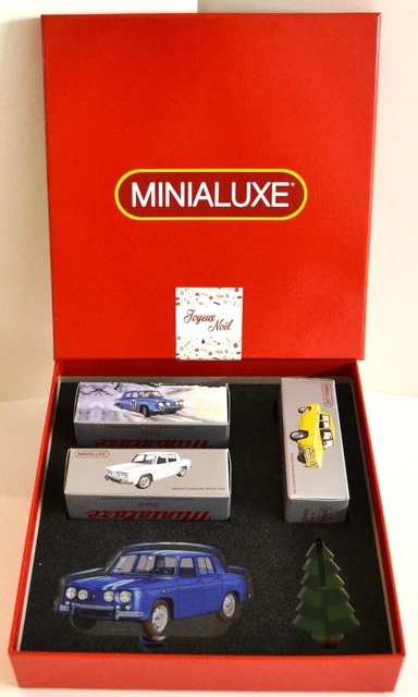 Coffret Minialuxe 1/43 Citroën Berline 4P - Série Limitée 10 Ex. - Modèles 1955/1958