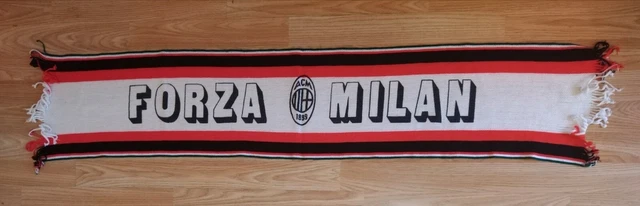 Echarpe Football Vintage Milan Ac Annees 1990 main image 1