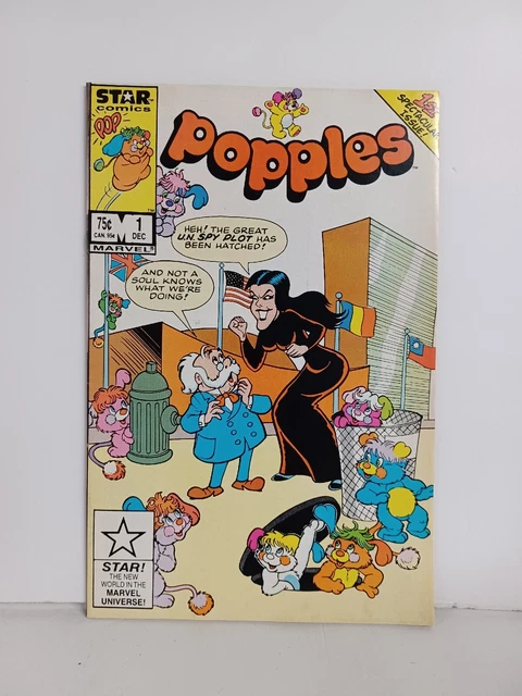 Popples #1 1st App Popples