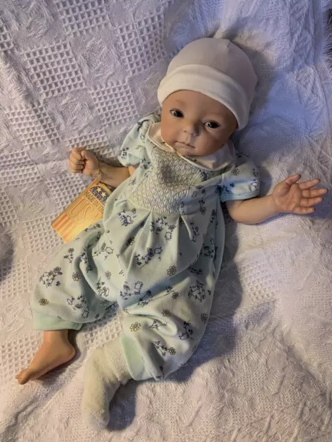 18" Artist Proof OOAK Baby Girl Doll “Munchkin" by Dianna Effner~Porcelain~Cloth