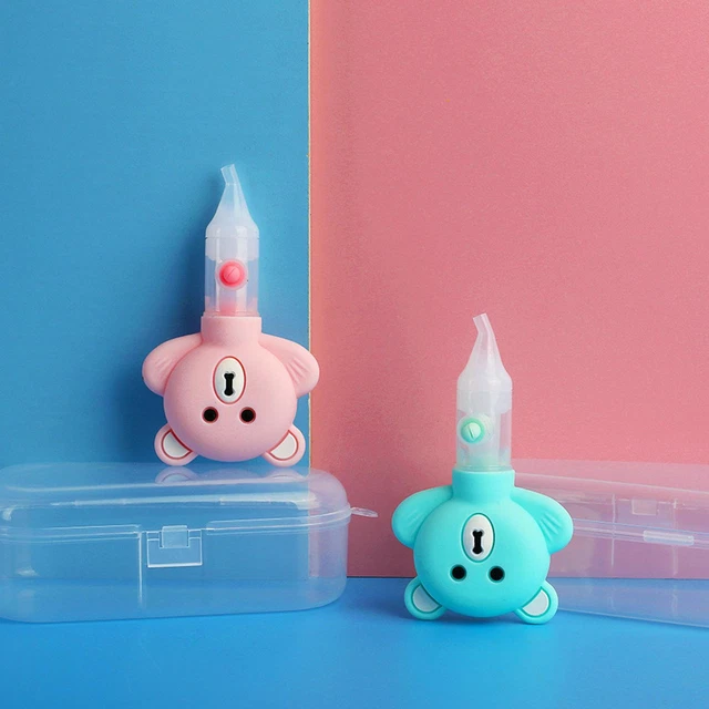 Baby Nasal Aspirator Silicone Safe Hygienic Nose Cleaner Snot Sucker For baby