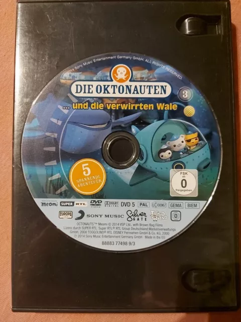 Die Oktonauten, Folge 3: und die verwirrten Wale Ohne Cover |DVD|