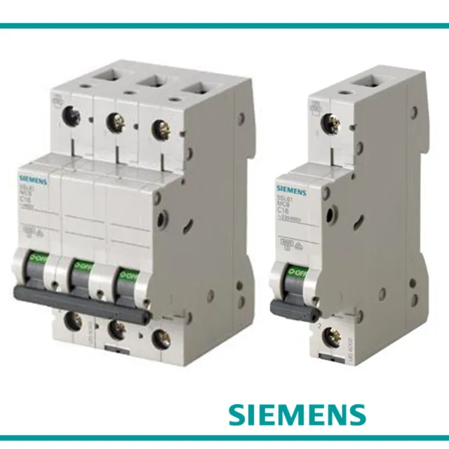 Leitungsschutzschalter 1-P 3-P B/C Schutzschalter 230/400V SIEMENS LS Schalter