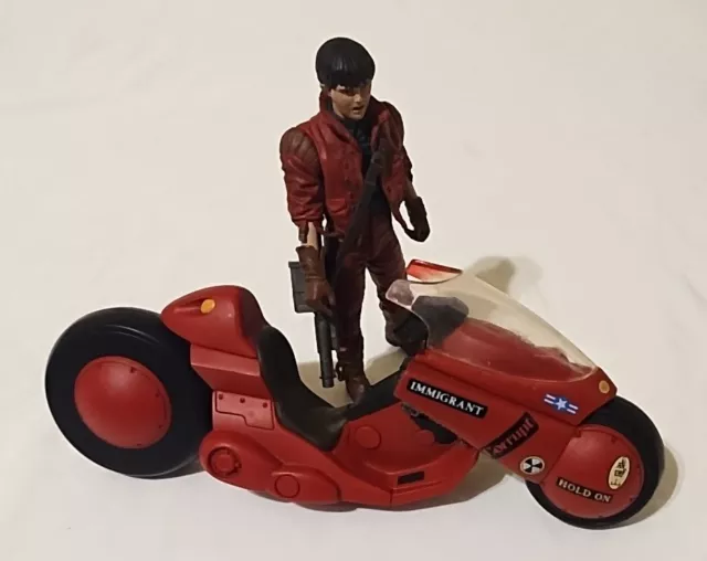 2000 McFarlane Toys Akira - Kaneda Action Figure W/ Bike Motorcycle