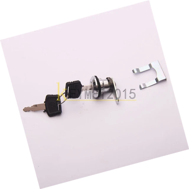 Cab Door Lock Cylinder Fit For Hitachi Excavator EX60 EX120 EX200-2 EX300-2/3